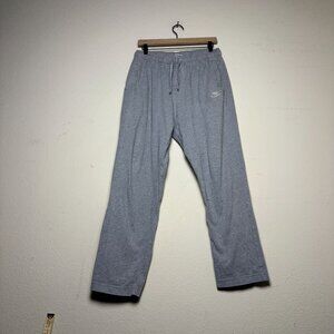 Nike Dri Fit Grey Gym Men XL Slim Fit Drawstring Minimal Running Sweatpants